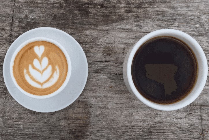 Coffee filled mugs at Seton community in Calgary, Alberta
