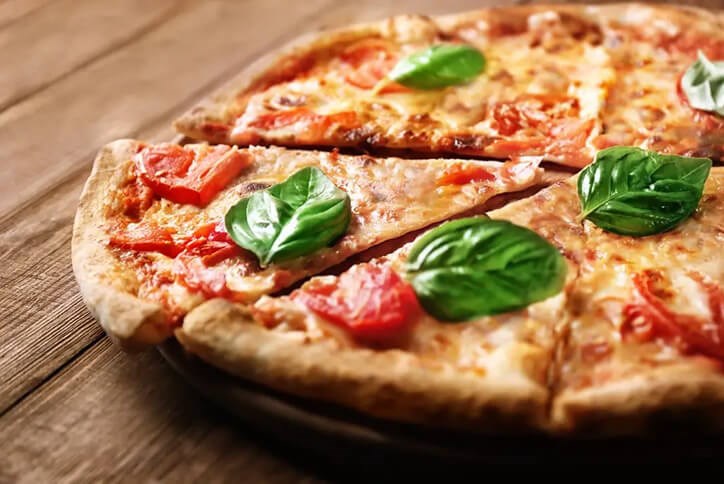 Pizza within the Seton community in Calgary, Alberta